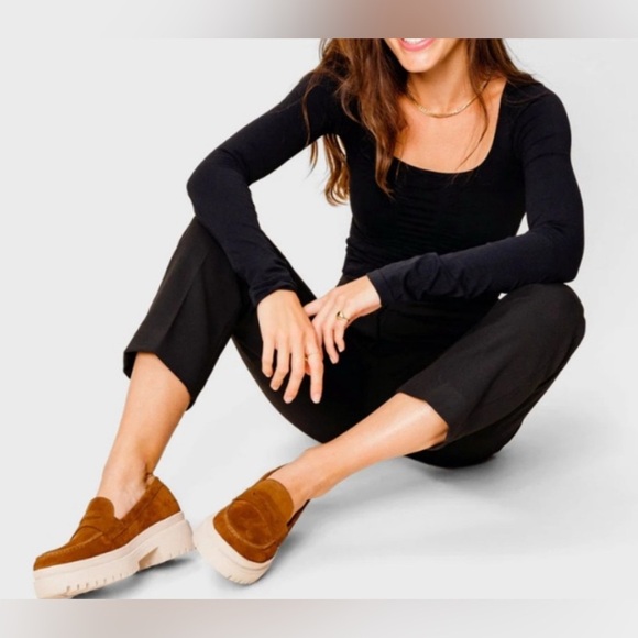 Portland Leather Patina Zoe Chunky Loafer sz 10 - Picture 2 of 11